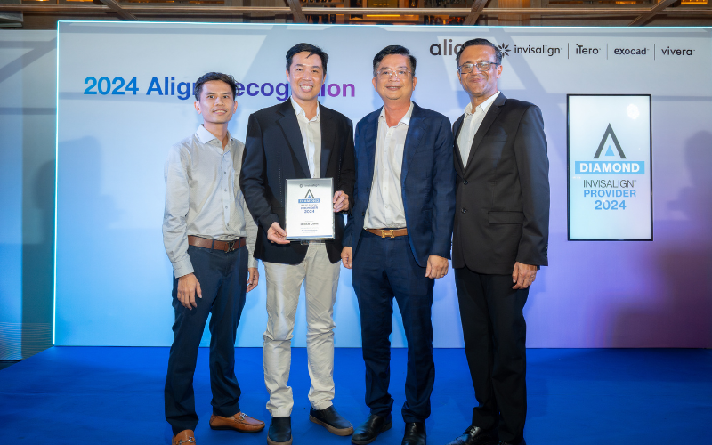 Nha khoa Đăng Lưu đạt Danh hiệu Invisalign Diamond Provider 2024