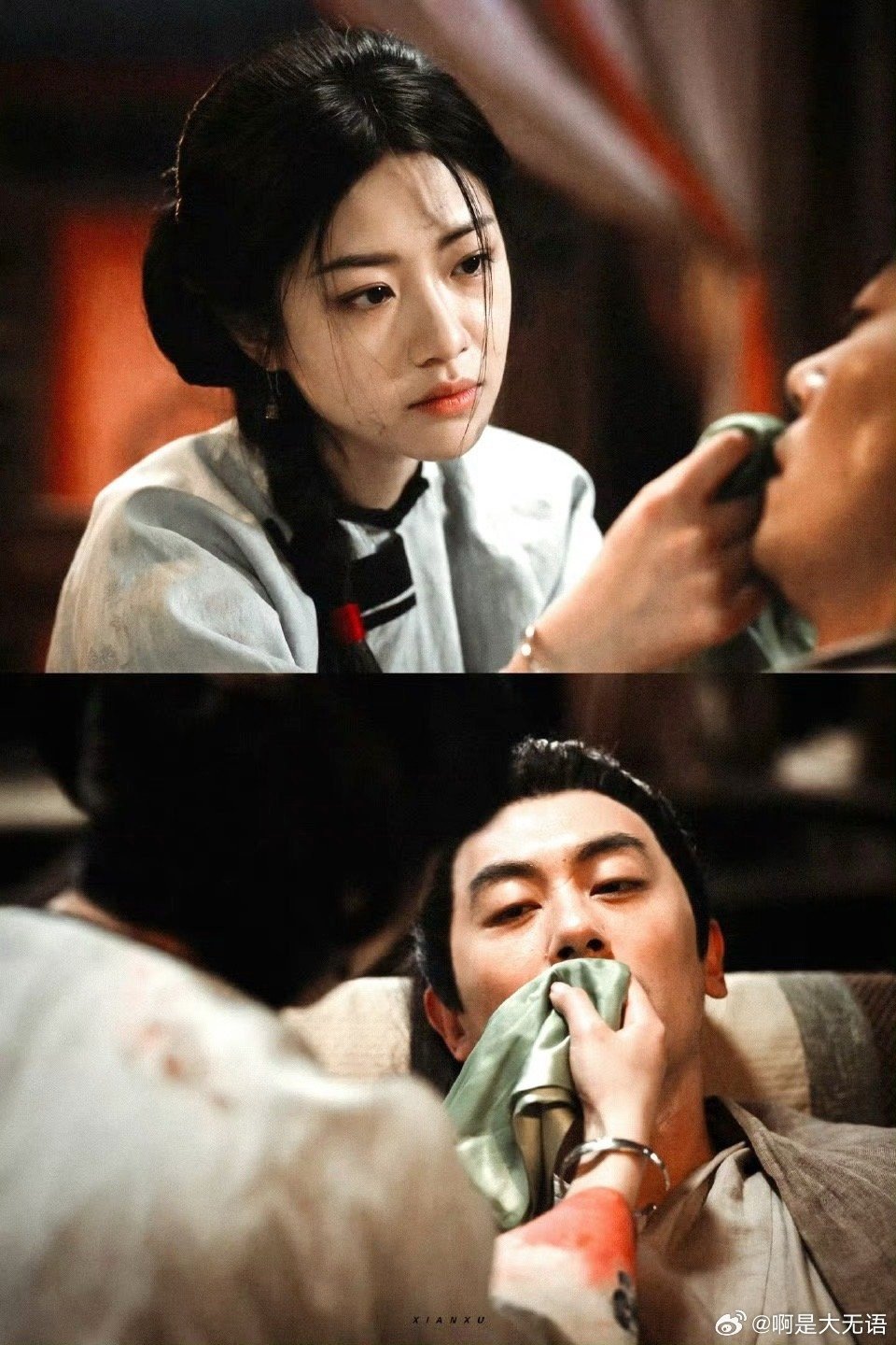 Cặp đôi tướng quân và tiểu thư khuê các trong "Người làm ăn lớn", được ví với "Cáo - Thỏ" phiên bản cổ trang Trung Quốc.