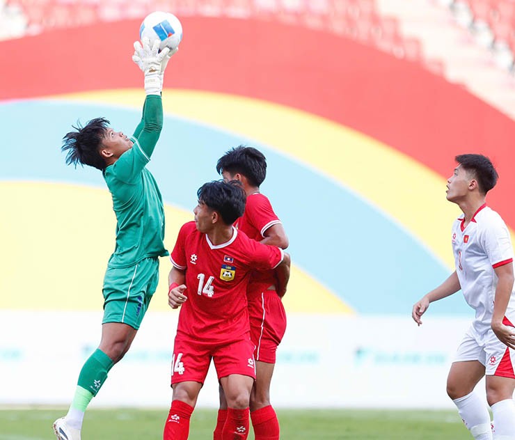 Trực tiếp bóng đá U22 Việt Nam - U22 Lào: Xuất sắc bảo vệ chiến thắng (Hết giờ) - 5