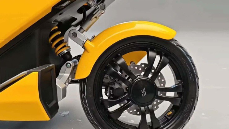 Xe máy điện thiết kế độc đáo với hệ thống hub-center steering tiên tiến - 2