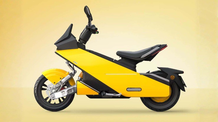 Xe máy điện thiết kế độc đáo với hệ thống hub-center steering tiên tiến - 1