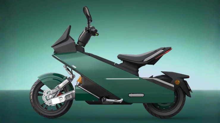 Xe máy điện thiết kế độc đáo với hệ thống hub-center steering tiên tiến - 4