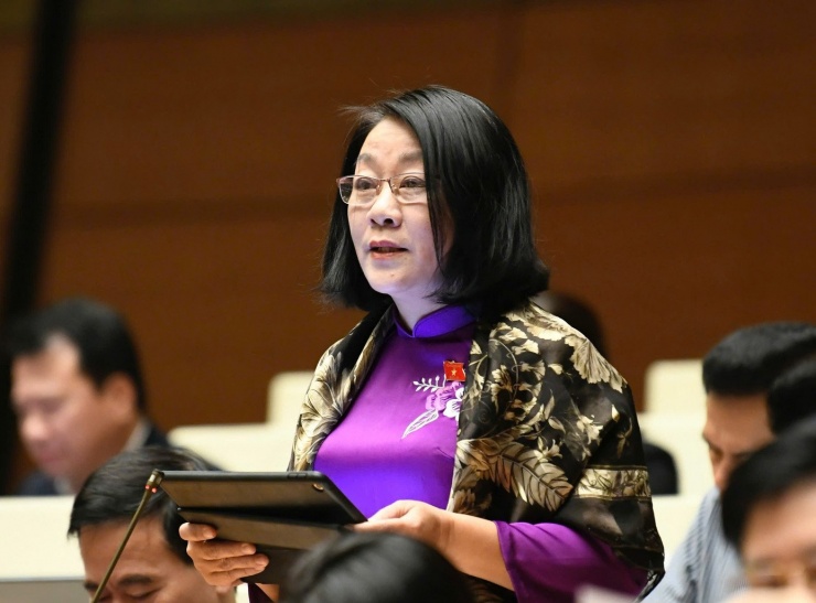 Đại biểu Nguyễn Thị Tuyết Nga. Ảnh: Như Ý