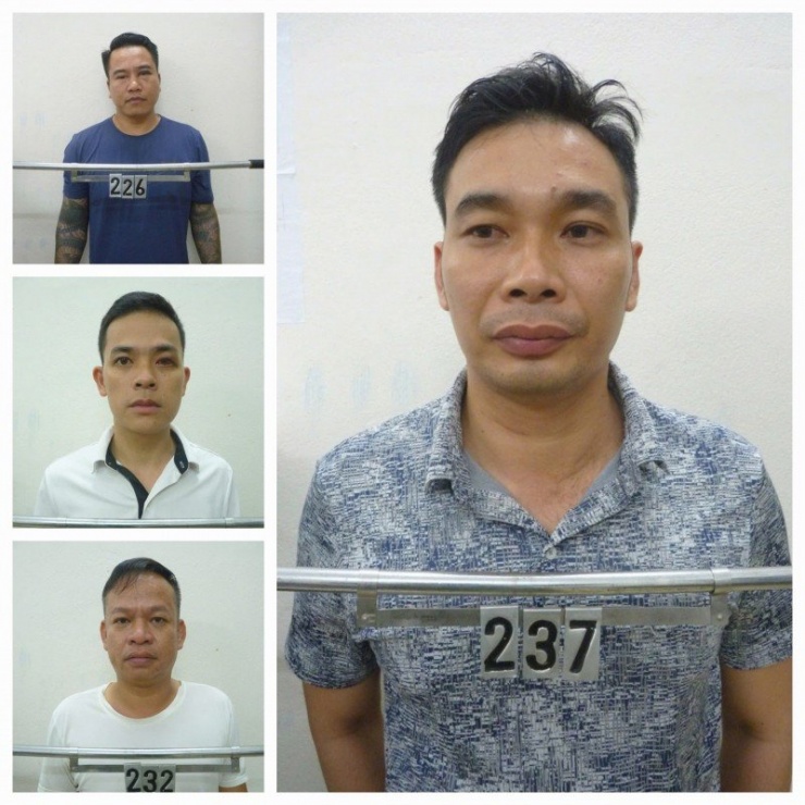 Các đối tượng liên quan vụ án.