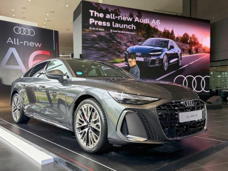 Audi A6 thế hệ mới tại Việt Nam có giá từ 2,8 tỷ đồng