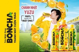 Khám phá hương vị Nhật Bản cùng Trà Mật Ong BONCHA Chanh Nhật Yuzu