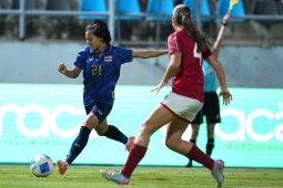 Video bóng đá nữ Thái Lan - Indonesia: Uy lực 8 bàn (SEA Games)