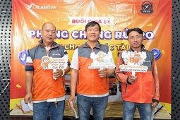 Lalamove tăng cường nâng cao kiến thức phòng chống rủi ro đến Đối tác tài xế