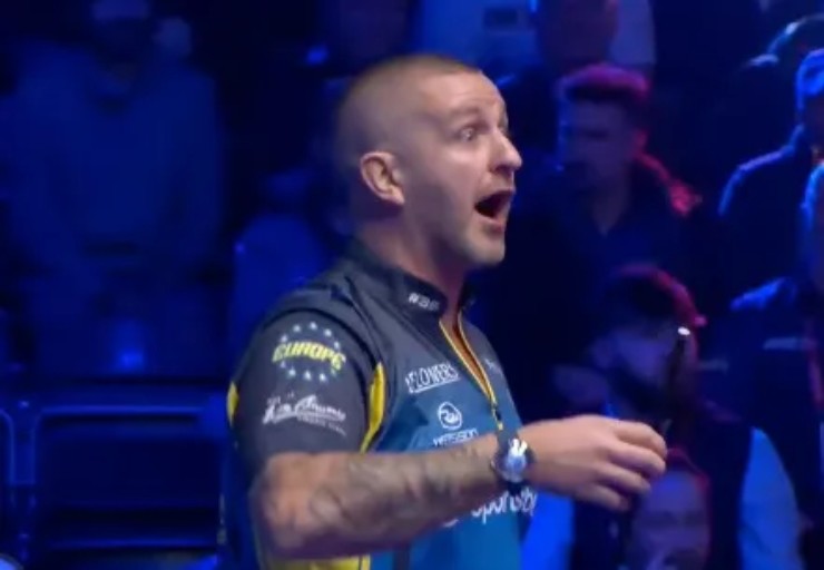 Cơ thủ có biệt danh "Mắt đại bàng" gây gổ với khán giả tại sự kiện Mosconi Cup 2025