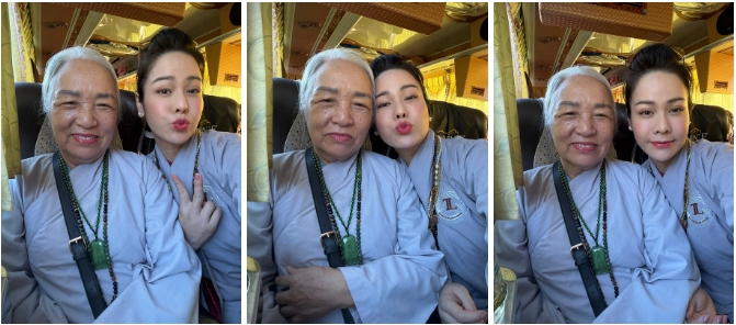 Nhật Kim Anh thời gian qua đã vướng tin đồn bị bắt, trước thông tin này, trên trang cá nhân, cô đã đính chính bằng việc chia sẻ hình ảnh đưa mẹ đi chùa. Rất nhiều đồng nghiệp, bạn bè đã gửi lời chúc sức khỏe đến mẹ Nhật Kim Anh. 