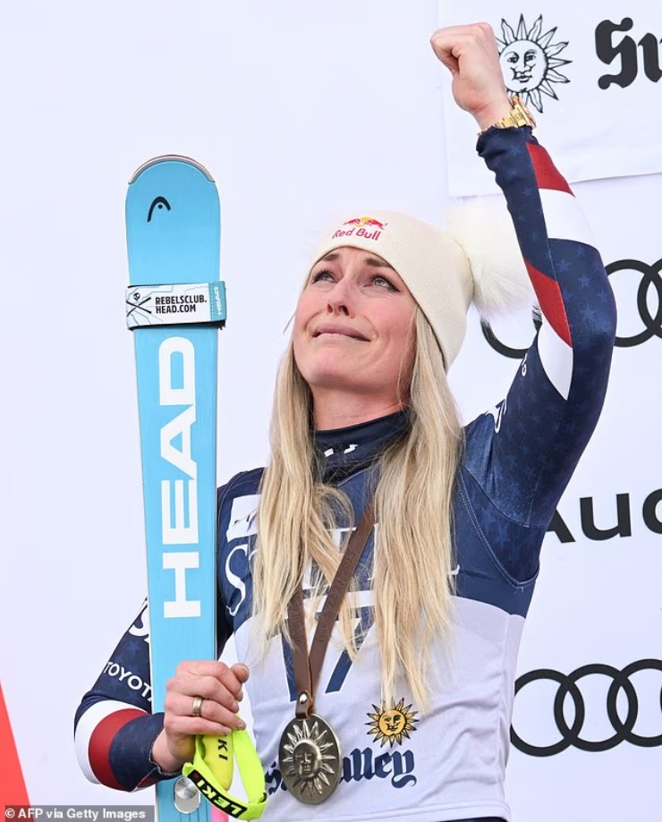 Lindsey Vonn trở lại, giành HCB World Cup 2025, hướng tới Olympic mùa đông 2026
