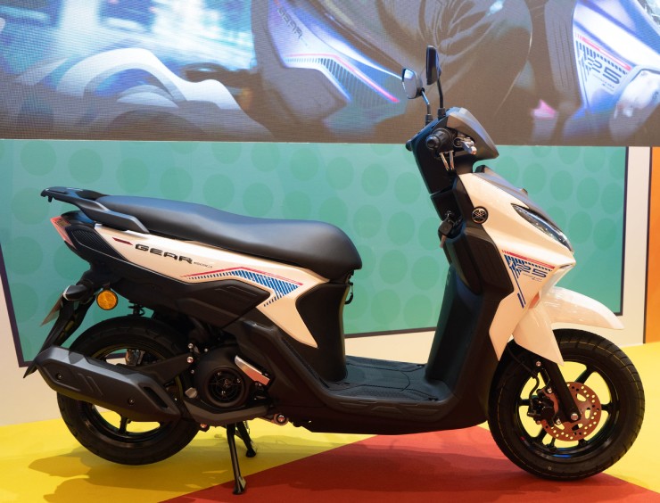 Ra mắt xe ga Yamaha mới, sánh cạnh Hoda Vision - 1