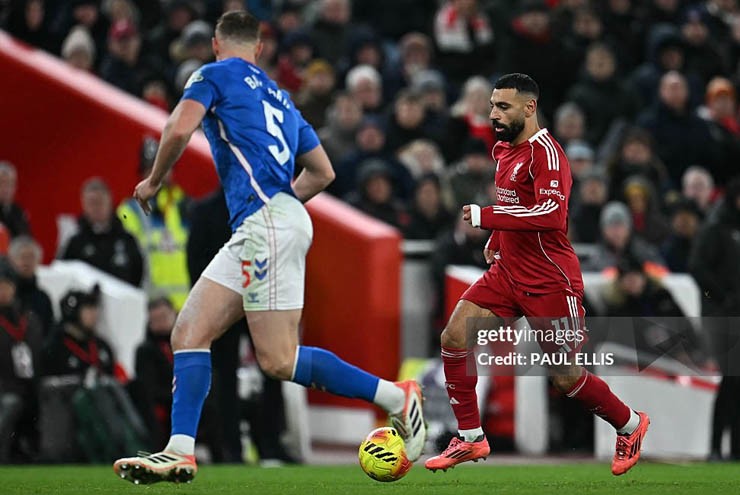 Salah không lần nào khiến thủ môn của Sunderland phải trổ tài cứu thua
