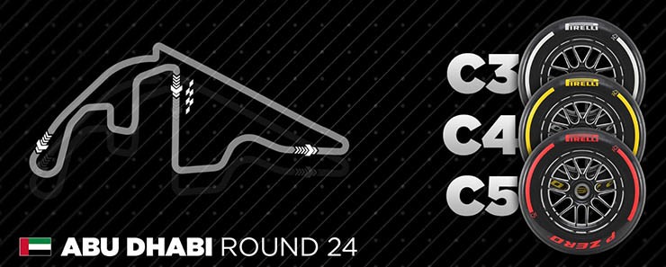 Ba loại lốp trơn xuất hiện tại Yas Marina