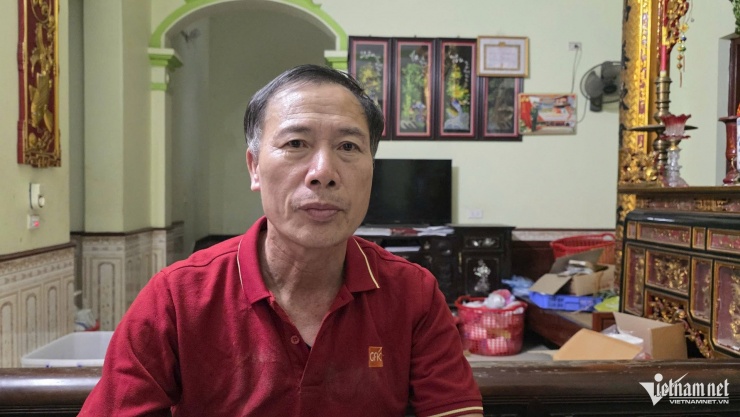 Ông Trịnh Đức Thông, Tổ trưởng TDP Đại Mão