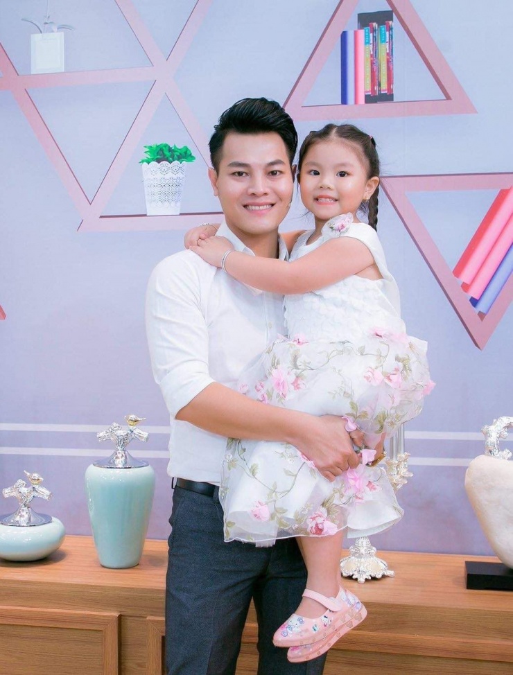 "Trái ngọt" của Nhật Minh và Bình Tinh là bé Bella. Ảnh: FBNV