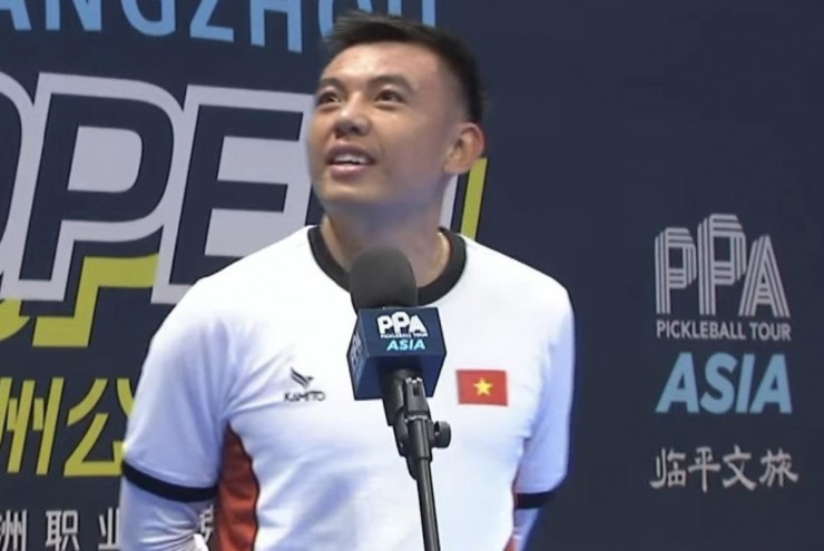 Lý Hoàng Nam gây chấn động, hạ số 2 thế giới vào chung kết giải pickleball đỉnh cao
