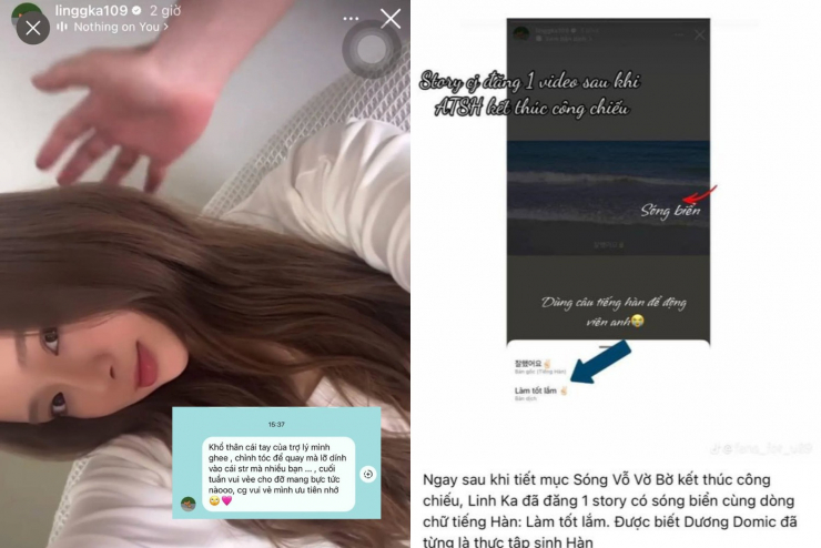 Năm 2024, Linh Ka cũng từng có nhiều bài đăng đầy ẩn ý.