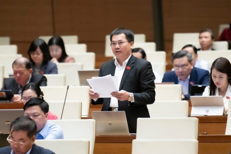 Đại biểu Dương Khắc Mai (đoàn Lâm Đồng). Ảnh: Quốc hội