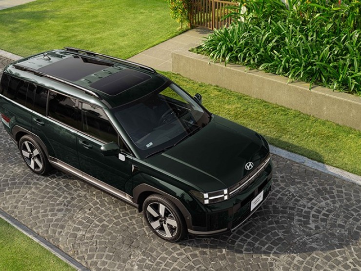 Hyundai SantaFe Hybrid có thay đổi những gì?