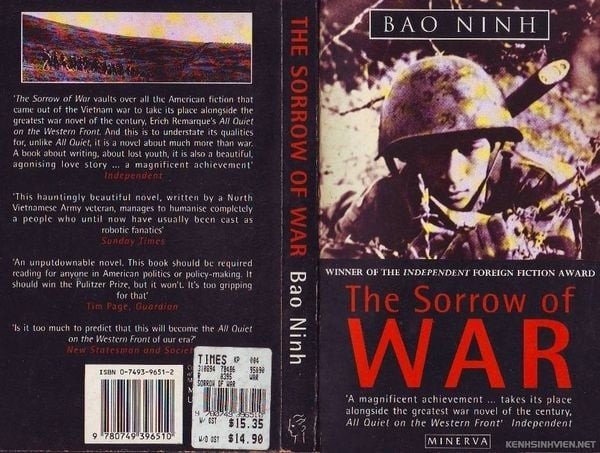 Nỗi buồn chiến tranh được dịch ra nhiều thứ tiếng.