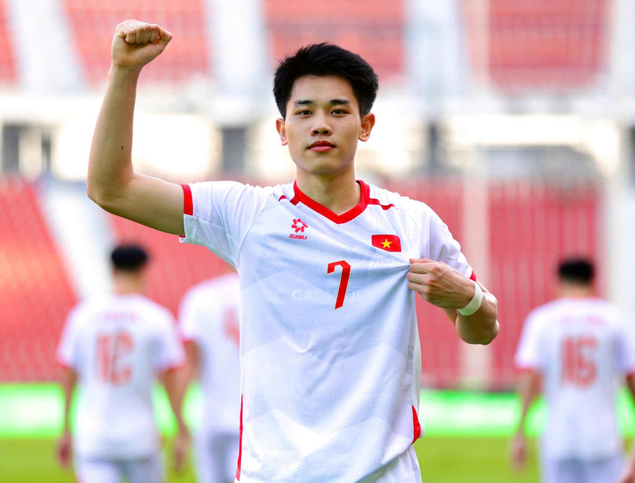 Đình Bắc là ngôi sao nổi bật nhất của U22 Việt Nam trong trận mở màn SEA Games 33