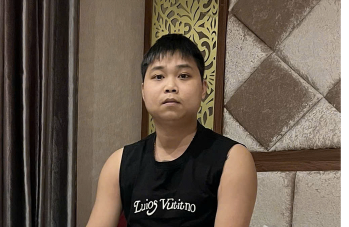 Bị can Mai Danh Minh có vai trò quản lý và tổ chức cho toàn bộ số đối tượng người Việt Nam hoạt động lừa đảo ở Campuchia. Ảnh: CAND