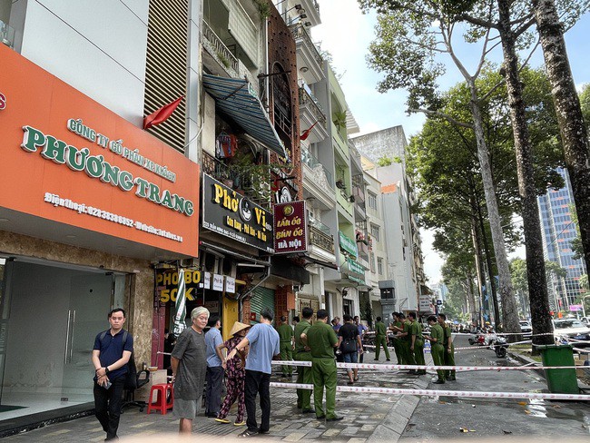 Quán ốc bị cháy hoạt động đã 2 năm.