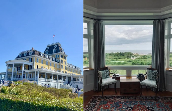 Ocean House là khu nghỉ dưỡng hạng sang, view biển ở Watch Hill, Rhode Island.