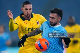 Video bóng đá Lazio – AC Milan: Đòn đau phút 80, nỗ lực muộn màng (Coppa Italia)