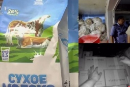 Triệt phá đường dây làm sữa giả siêu lợi nhuận