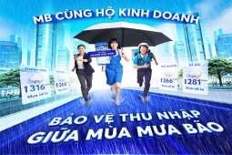 Nhẹ gánh âu lo nhờ có MB bảo vệ nguồn thu nhập mùa bão