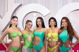 Thời trang - Thân hình nóng bỏng của 5 cô gái mặc áo tắm đẹp nhất tại Miss Cosmo 2025