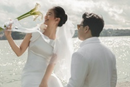 Thời trang - Ảnh cưới của Á hậu Hương Ly