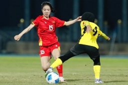 Video bóng đá ĐT nữ Việt Nam - Malaysia: Thắng "7 sao" ngày ra quân (SEA Games)