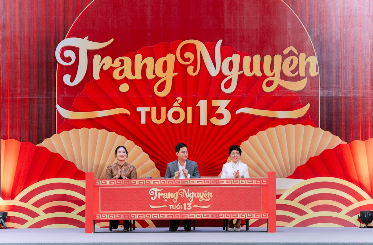 Hội đồng Ban Giám khảo cuộc thi "Trạng nguyên tuổi 13" năm 2025.