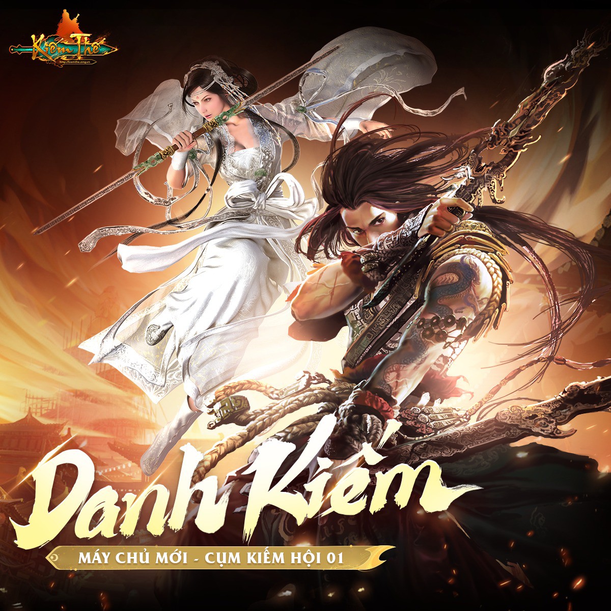 Kiếm Thế VNG tiếp tục khẳng định sức hút của mình khi ra mắt máy chủ Danh Kiếm thuộc cụm Kiếm Hội 1.