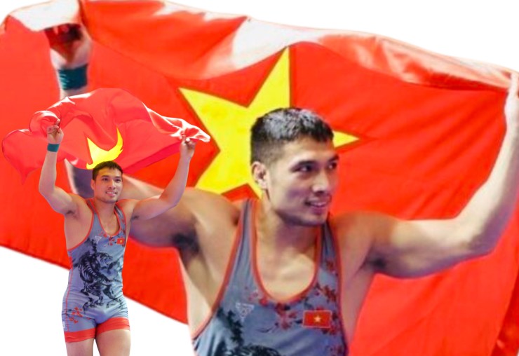 "Quái kiệt" vật Việt Nam Cấn Tất Dự săn HCV thứ 6, chạm kỷ lục vĩ đại SEA Games - 1