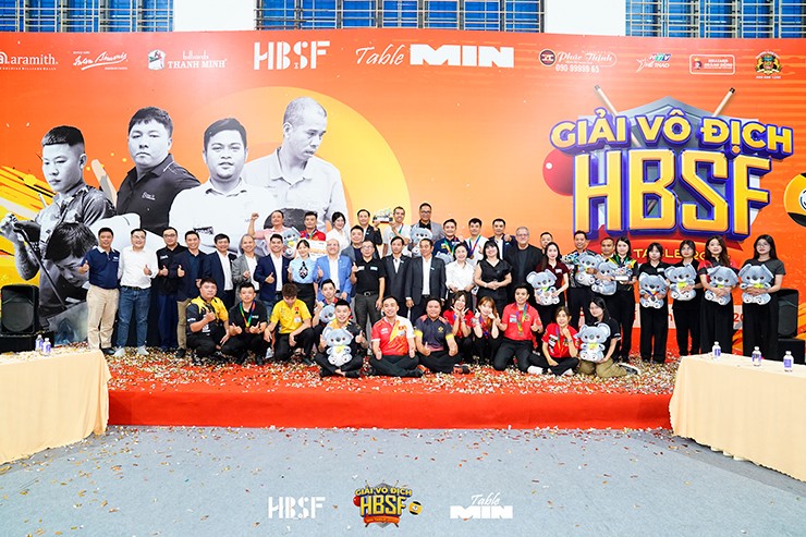 HBSF Final 2025 kết thúc ấn tượng, khép lại một năm thành công của hệ thống HBSF Tour