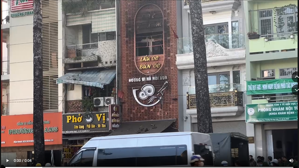 Vụ cháy rạng sáng 5/12.