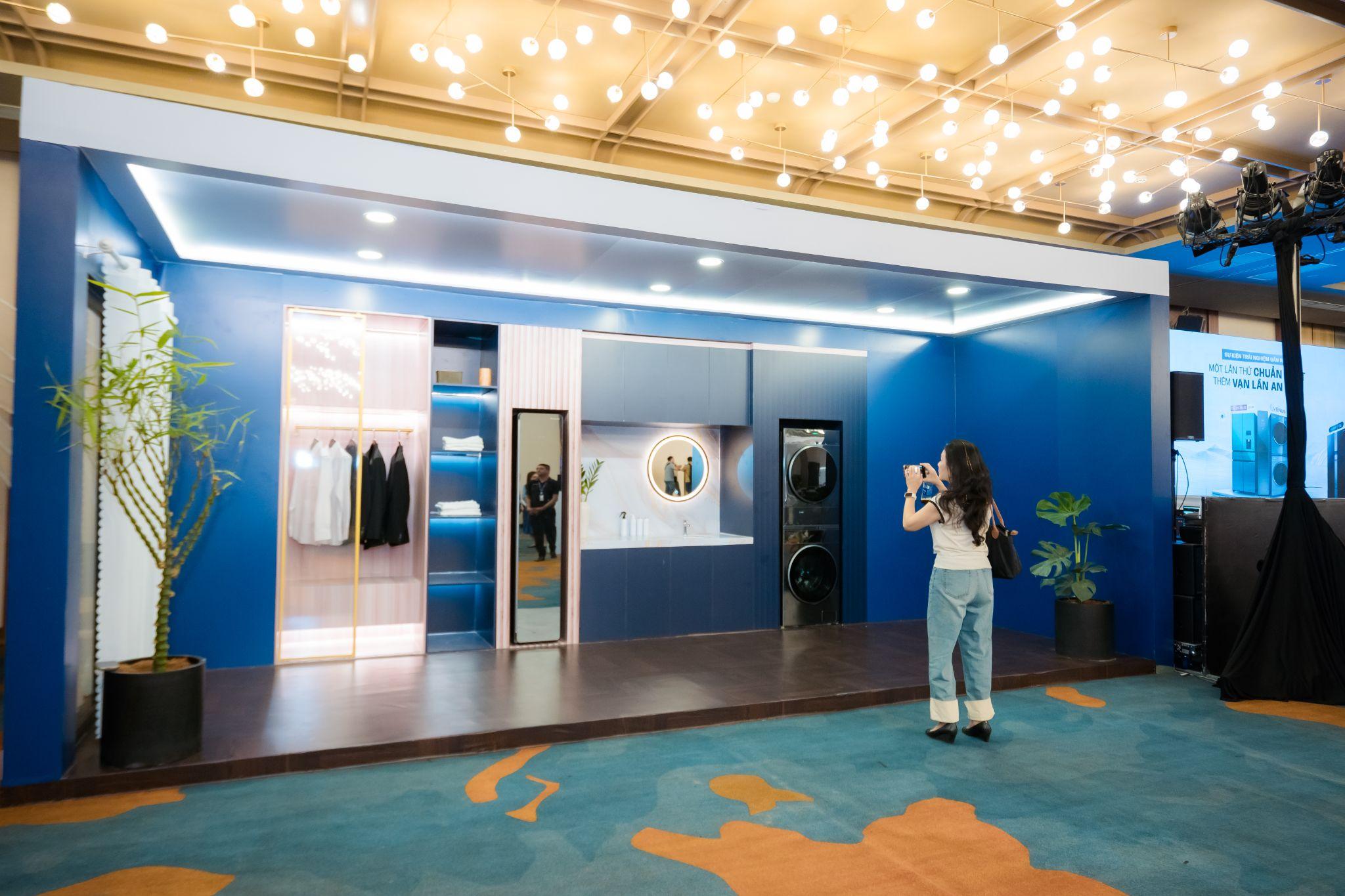 Máy giặt cao cấp mới của Panasonic hướng đến sự kiến tạo phong các sống hiện đại và thời thượng hơn (Nguồn: Panasonic)