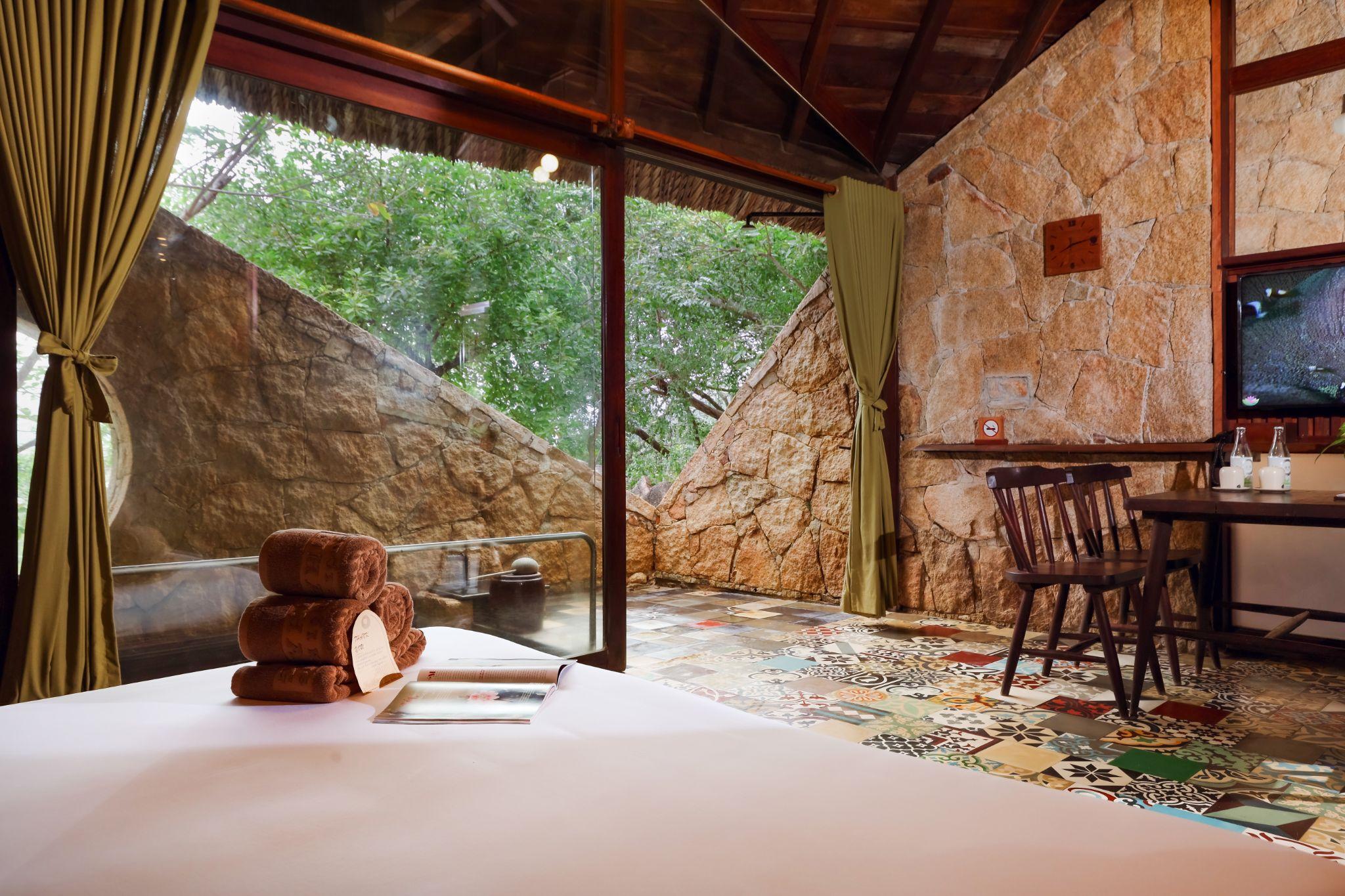 Không gian lưu trú sang trọng, yên tĩnh, phục vụ tối đa nhu cầu nghỉ dưỡng và trị liệu dài ngày.