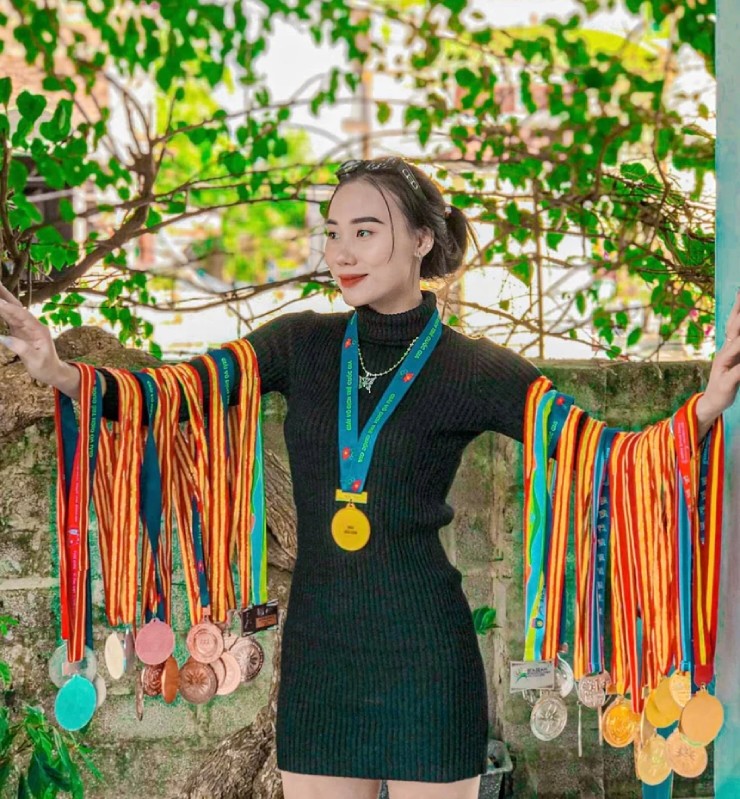 Thanh Giang, nữ VĐV xinh đẹp 7 môn phối hợp 