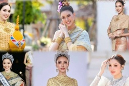 Thể thao - Dàn hoa khôi cầm biển dẫn đoàn ở lễ khai mạc SEA Games 33