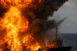 Tên lửa AIM-9 "gãy" giữa đường: Xuồng không người lái Ukraine bị Nga khóa mục tiêu