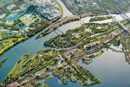 Diện mạo trục cảnh quan đại lộ sông Hồng trong tương lai