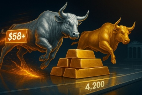 Giá bạc “bùng nổ”: Vàng còn cơ hội bứt phá?