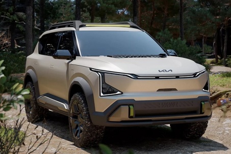 Ngắm xe điện KIA EV5 Weekender dành cho giới mê Offroad