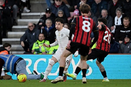 Kết quả bóng đá Bournemouth - Chelsea: Ông lớn oằn mình (Ngoại hạng Anh)