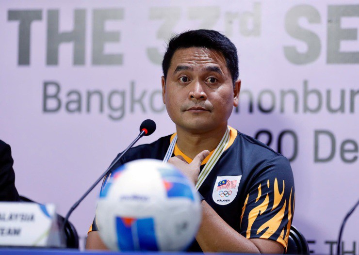 HLV Nafuzi Zain của U22 Malaysia ca ngợi U22 Việt Nam